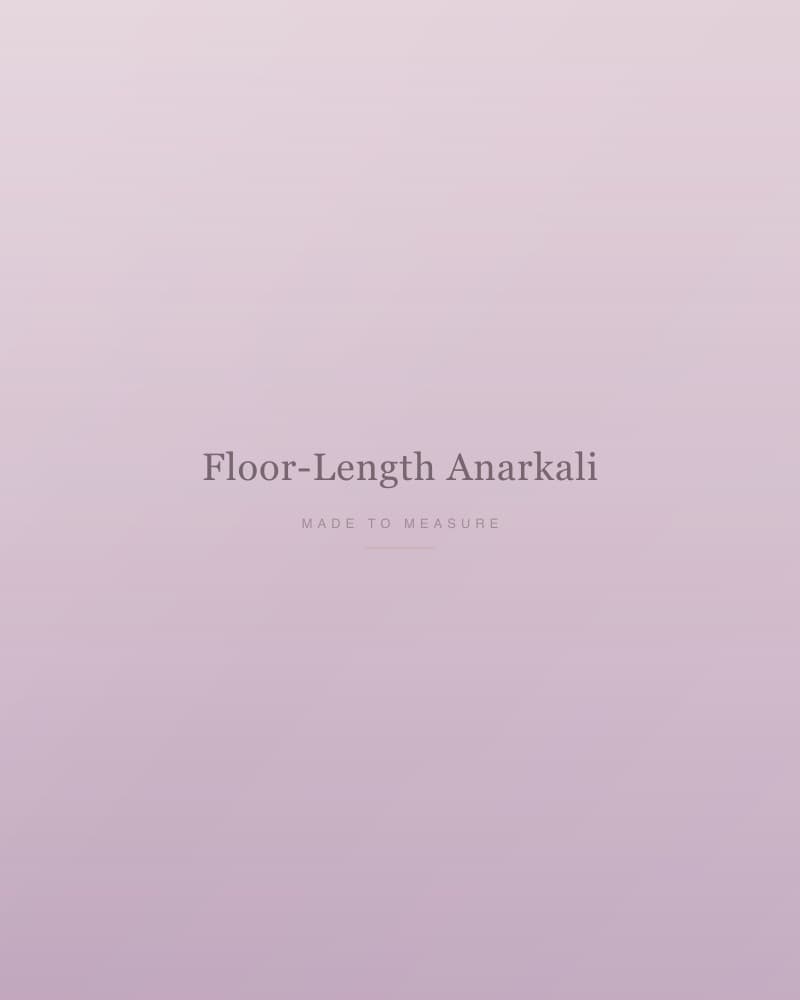 Floor-Length Anarkali