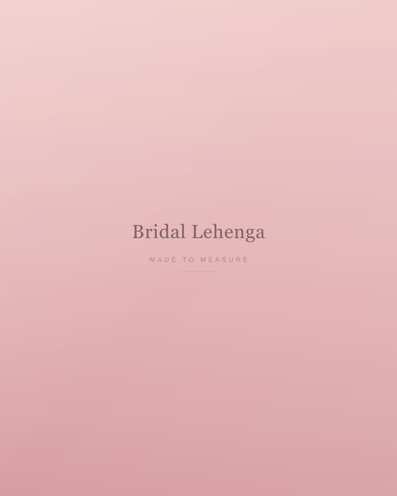 Bridal Lehenga